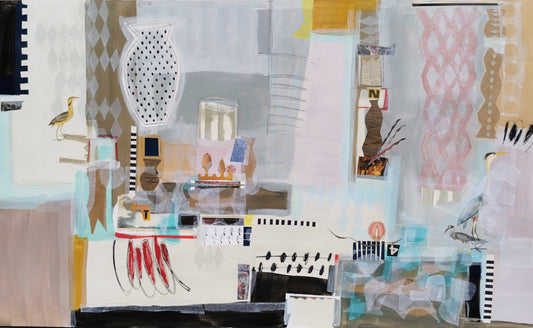 Chantal Poirier Oeuvre original - Peinture 36x60 Smooth Edges