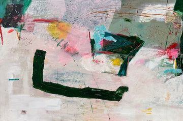 Danielle Lauzon Oeuvre original - Peinture 40x60 La mitre
