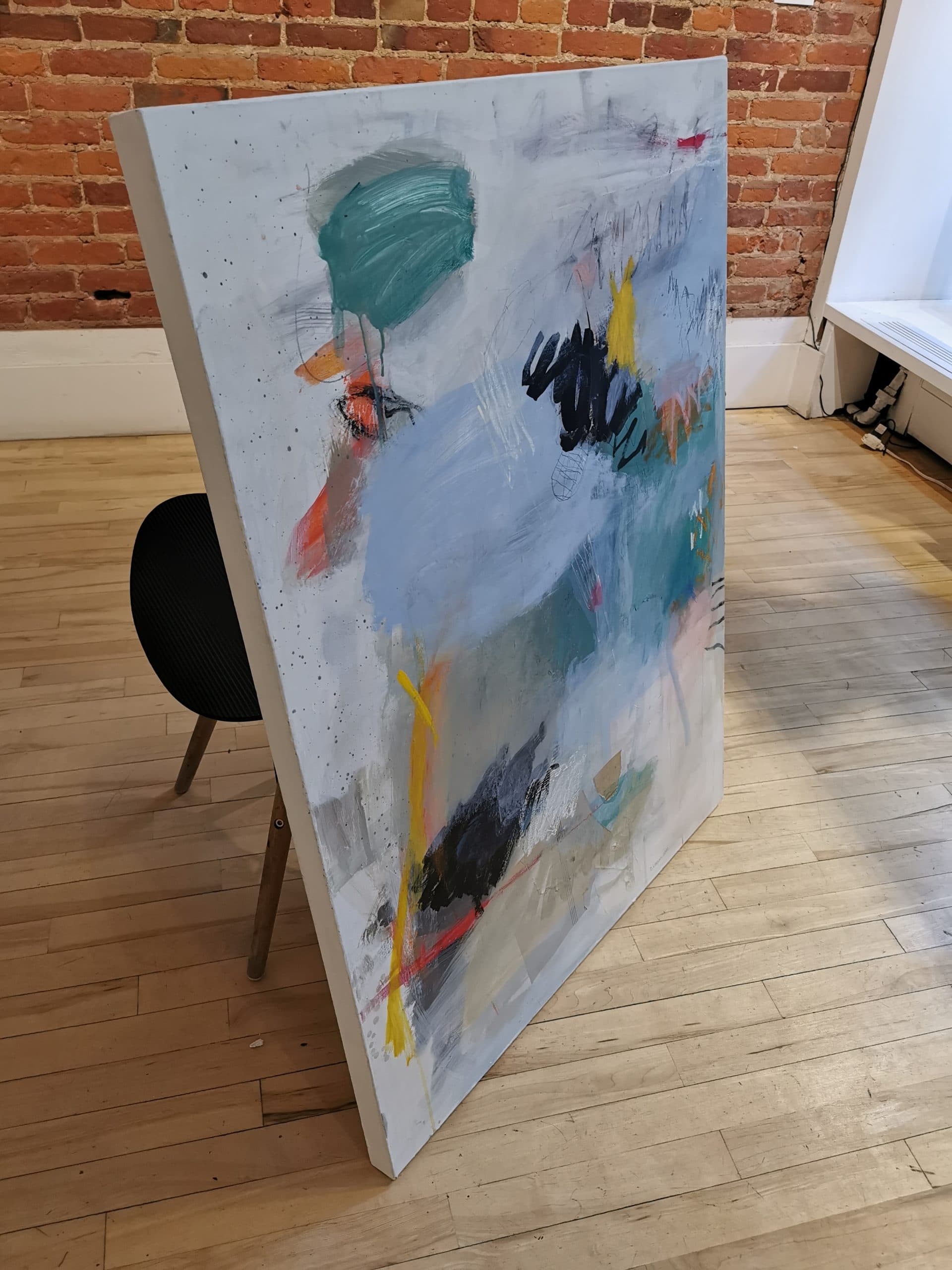 Danielle Lauzon Oeuvre original - Peinture 40x30 Sans titre – T202131