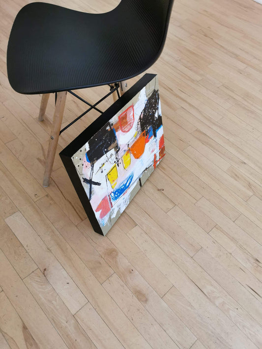 Danielle Lauzon Oeuvre original - Peinture 14x18 Sauf que