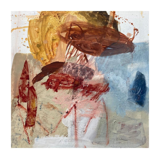 Danielle Lauzon Oeuvre original - Peinture 12x12 T202211