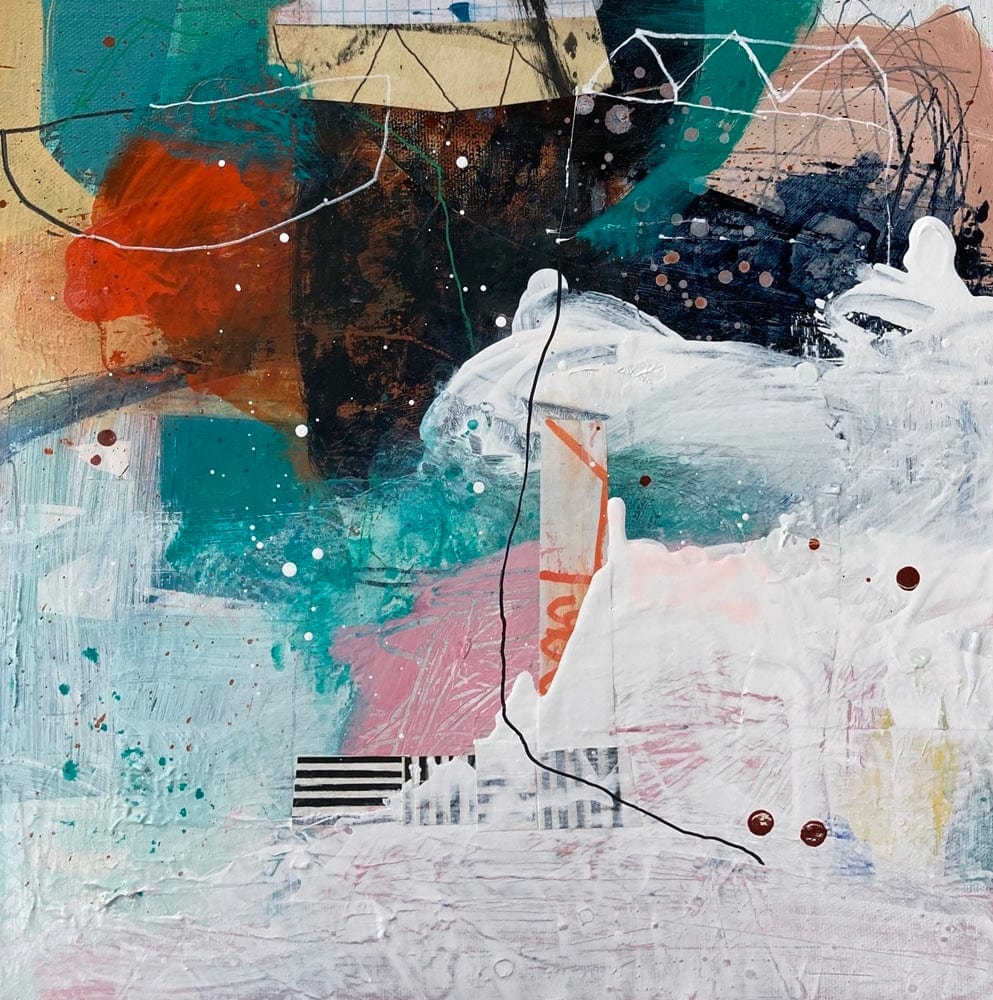 Danielle Lauzon Oeuvre original - Peinture 12x12 T202213