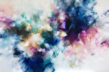Deniz Altug Oeuvre original - Peinture 40x60 Contemplation
