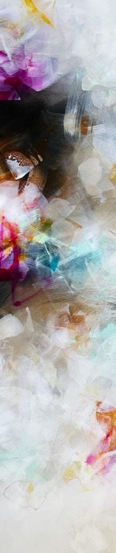 Deniz Altug Oeuvre original - Peinture 60x15 FEELING ALIGNED 1