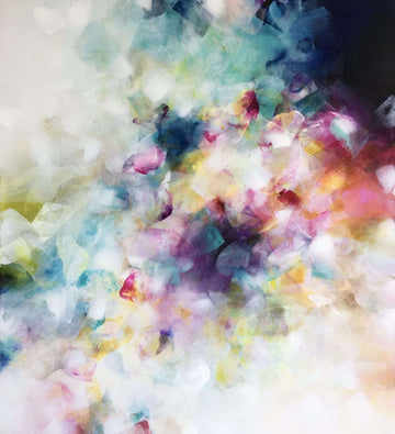 Deniz Altug Oeuvre original - Peinture 40x36 Getting Up Stronger