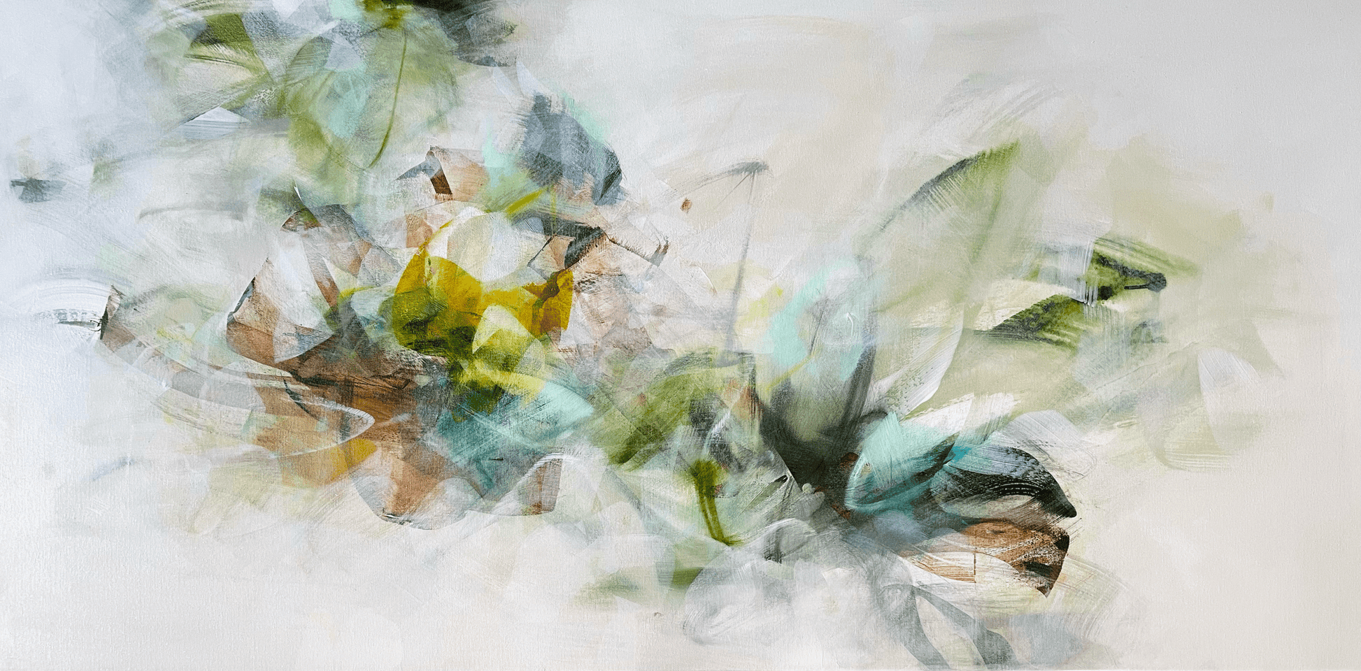 Deniz Altug Oeuvre original - Peinture 40x40 Sensations of Nature