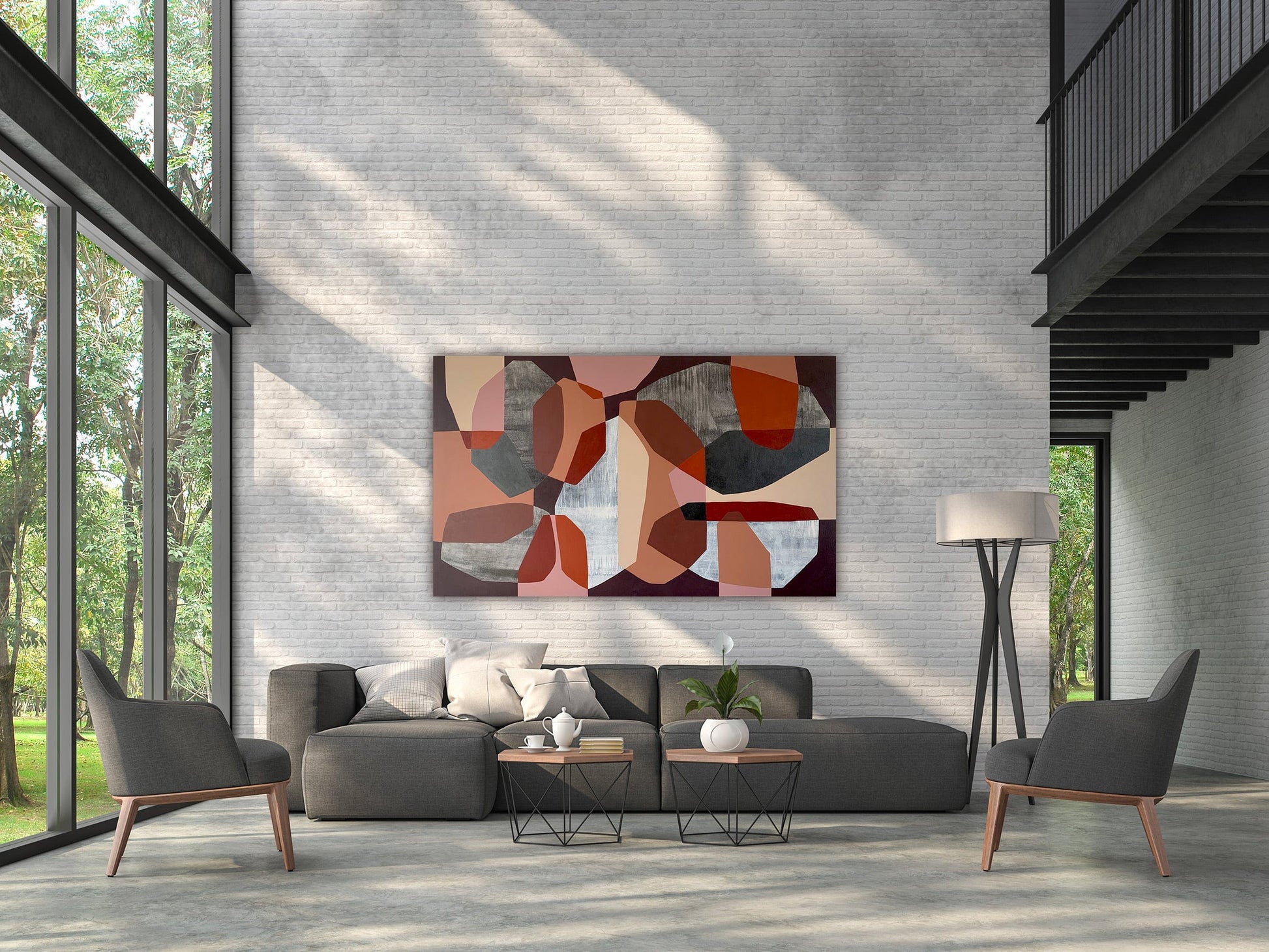 Diane Gosselin Oeuvre original - Peinture 36x60 Prélude