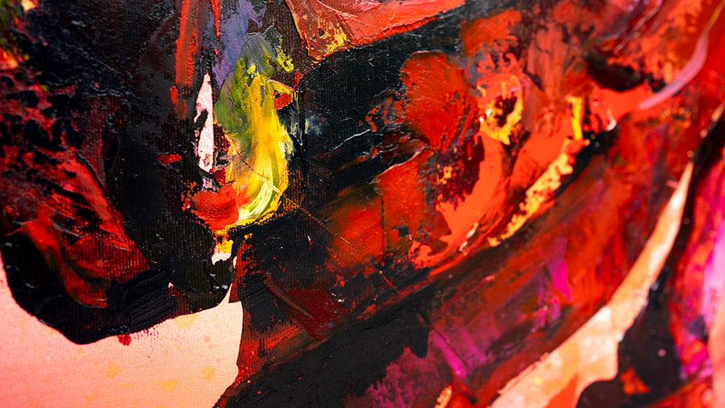 Éric Robitaille Oeuvre original - Peinture 42x42 The Entrance