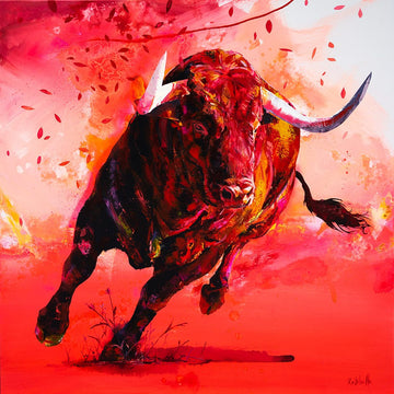 Éric Robitaille Oeuvre original - Peinture 42x42 The Entrance