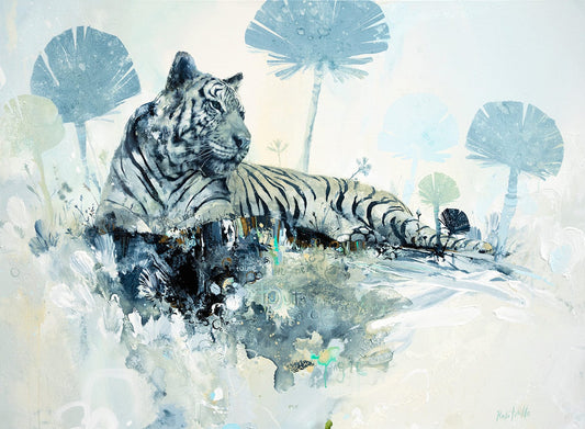 Éric Robitaille Oeuvre original - Peinture 40x55 Tout est parfait