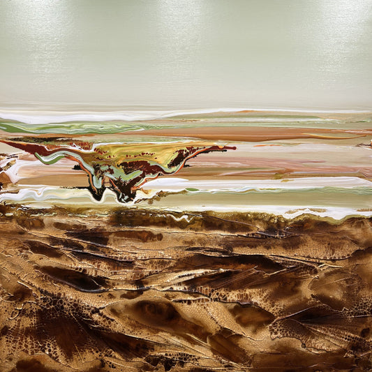 Greg Benz Oeuvre original - Peinture 30x30 Monosymphony Collection 22
