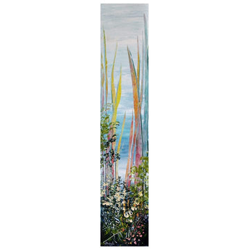 Hanna MacNaughtan Oeuvre original - Peinture 48x10 Beyond The Portage