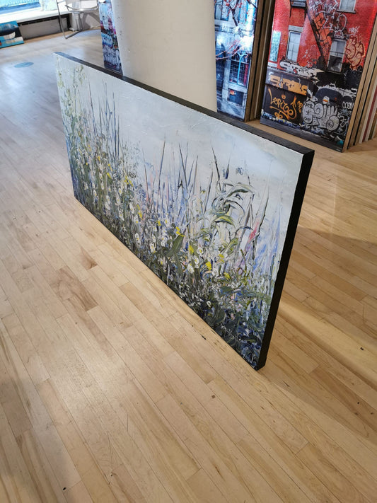Hanna MacNaughtan Oeuvre original - Peinture 30x60 Grateful For You