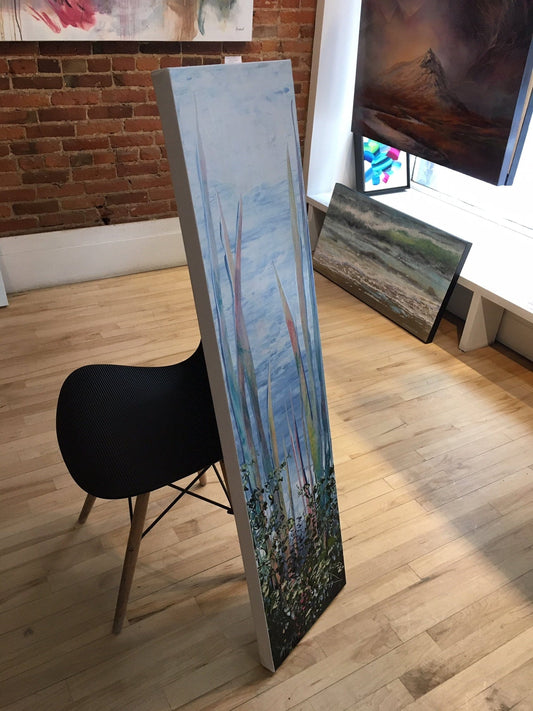 Hanna MacNaughtan Oeuvre original - Peinture 48x12 Something Special