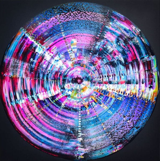 Isabelle Beaubien Oeuvre original - Peinture 42x42 Forever