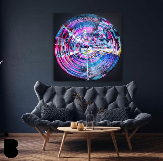 Isabelle Beaubien Oeuvre original - Peinture 42x42 Forever