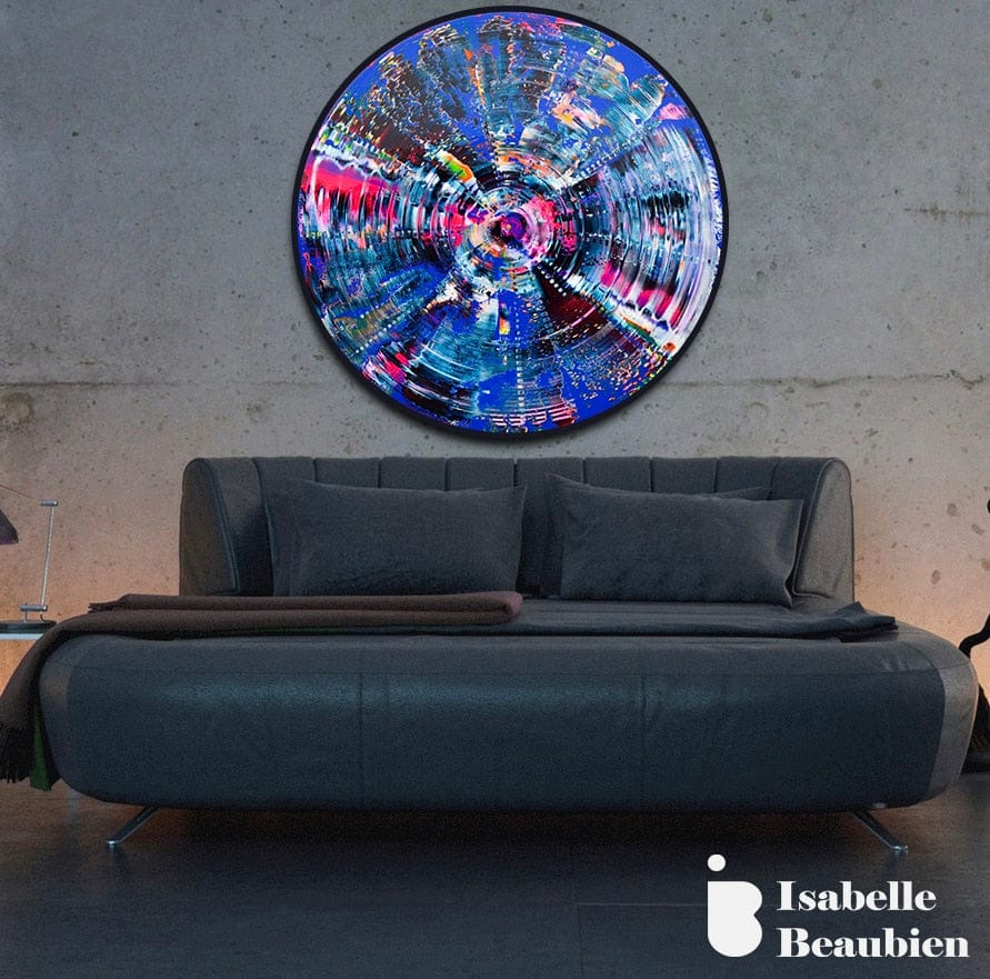 Isabelle Beaubien Oeuvre original - Peinture 44x44 Grab your dream