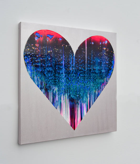 Isabelle Beaubien Oeuvre original - Peinture 30x30 My Heart
