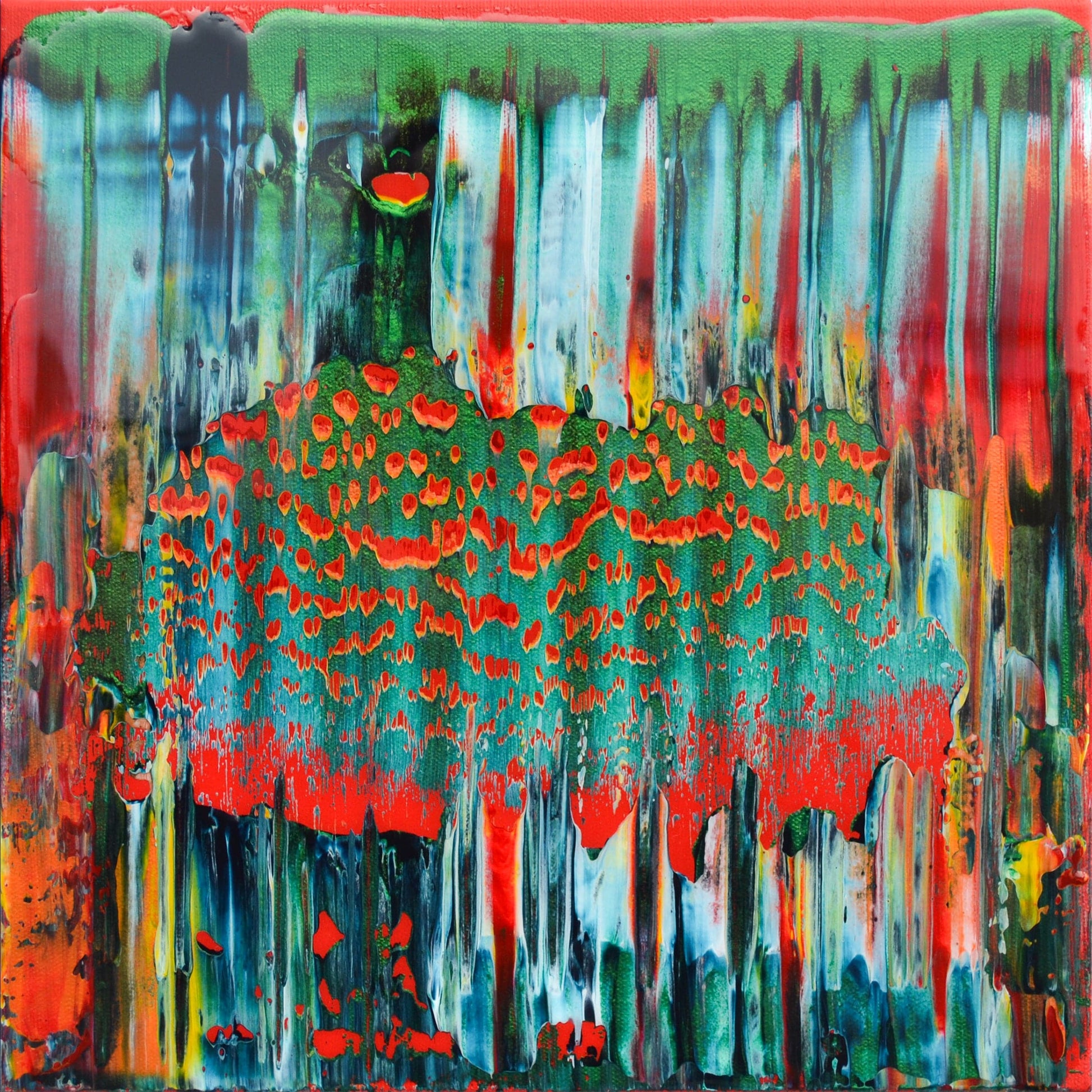 Isabelle Beaubien Oeuvre original - Peinture 12x12 Savanna