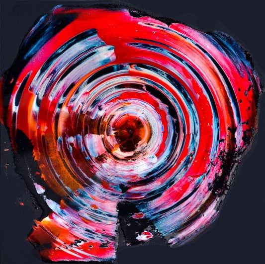 Isabelle Beaubien Oeuvre original - Peinture 10x10 Spinning Night