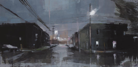 Jeremy Price Oeuvre original - Peinture 20x40 Lost and Found