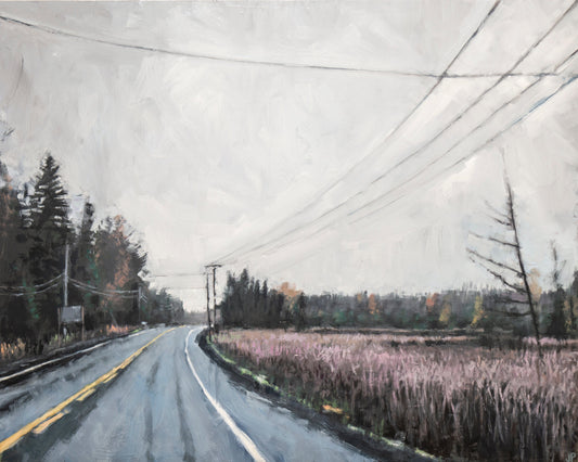 Jeremy Price Oeuvre original - Peinture 24x30 To Haliburton