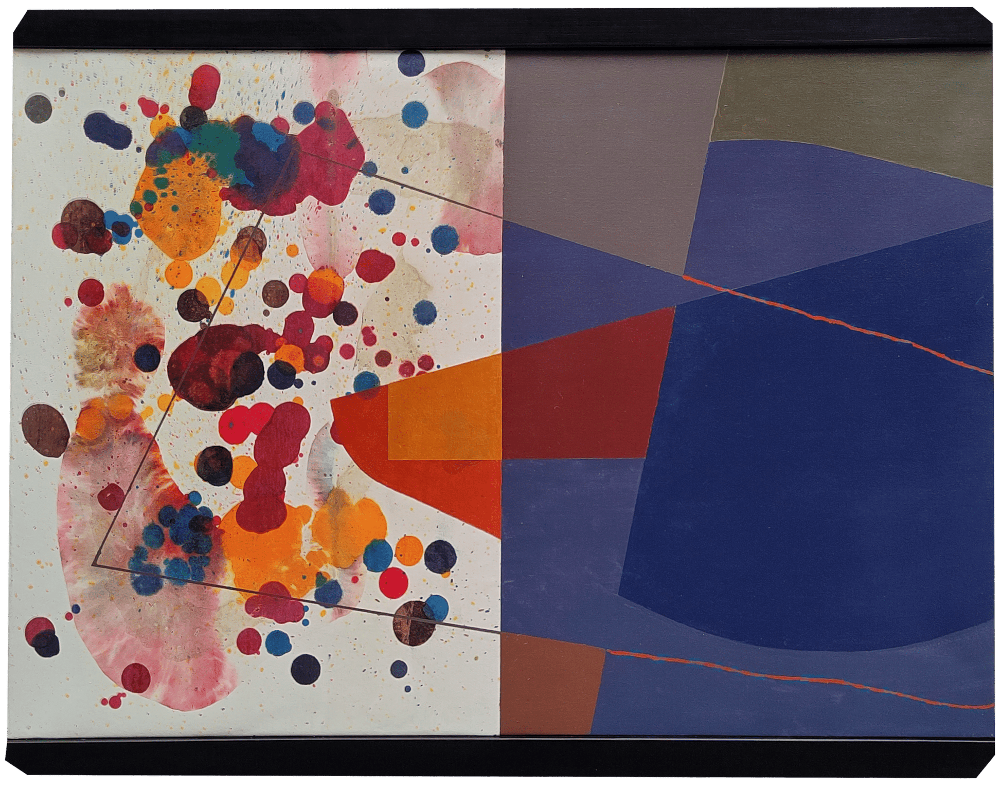 John Kokkinos Oeuvre original - Peinture 30.5x38 Delight