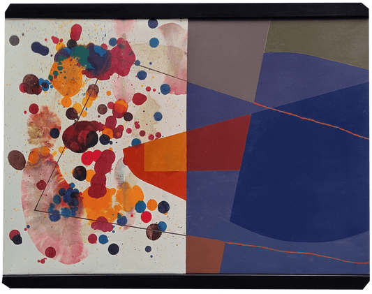 John Kokkinos Oeuvre original - Peinture 30.5x38 Delight
