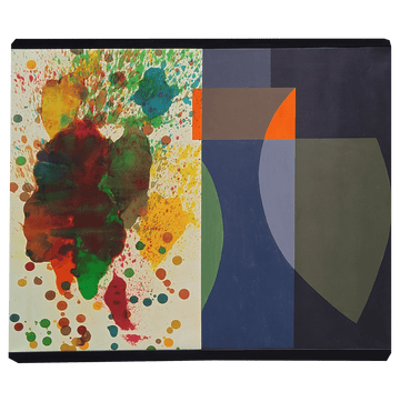 John Kokkinos Oeuvre original - Peinture 45.5x53 Louminous - Magical Tour