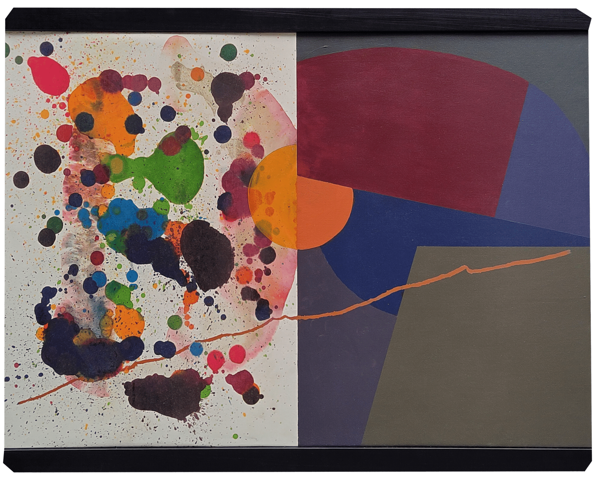 John Kokkinos Oeuvre original - Peinture 30.5x38 Paired