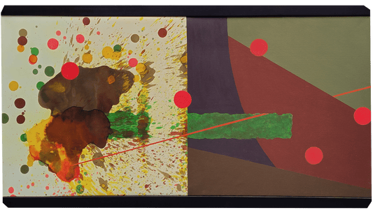 John Kokkinos Oeuvre original - Peinture 29.5x53 Ride