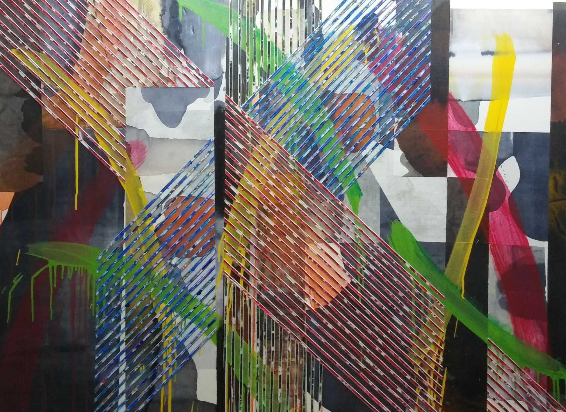 John Kokkinos Oeuvre original - Techniques mixtes 44x60 Processing