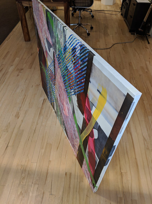 John Kokkinos Oeuvre original - Techniques mixtes 44x60 Processing