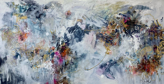 Mariclair Plante Oeuvre original - Peinture 36x72 Had She Known