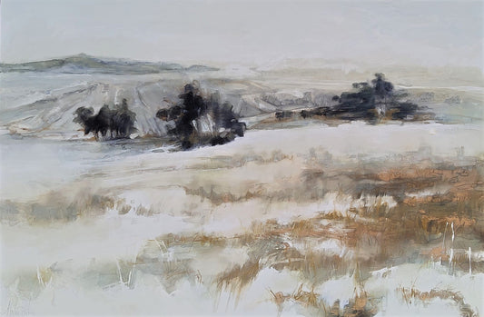 Martine Cloutier Oeuvre original - Peinture 40x60 Paisible