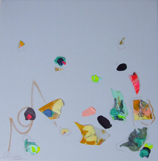 Nabz Oeuvre original - Peinture 12x12 Peaceful State Of Mind