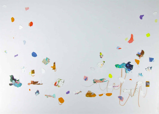 Nabz Oeuvre original - Peinture 30x40 Smiling In The Warm Sand