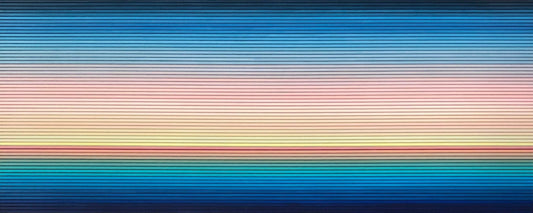 Patrick Déziel Oeuvre original - Techniques mixtes 24x60 Key West
