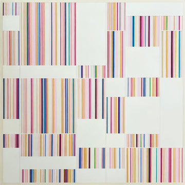 Patrick Déziel Oeuvre original - Techniques mixtes 36x36 Parfum digital