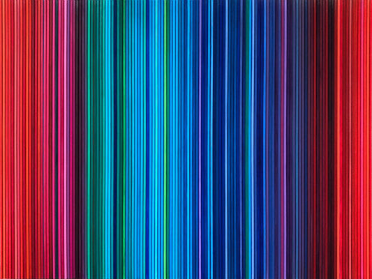 Patrick Déziel Oeuvre original - Techniques mixtes 36x48 Transition