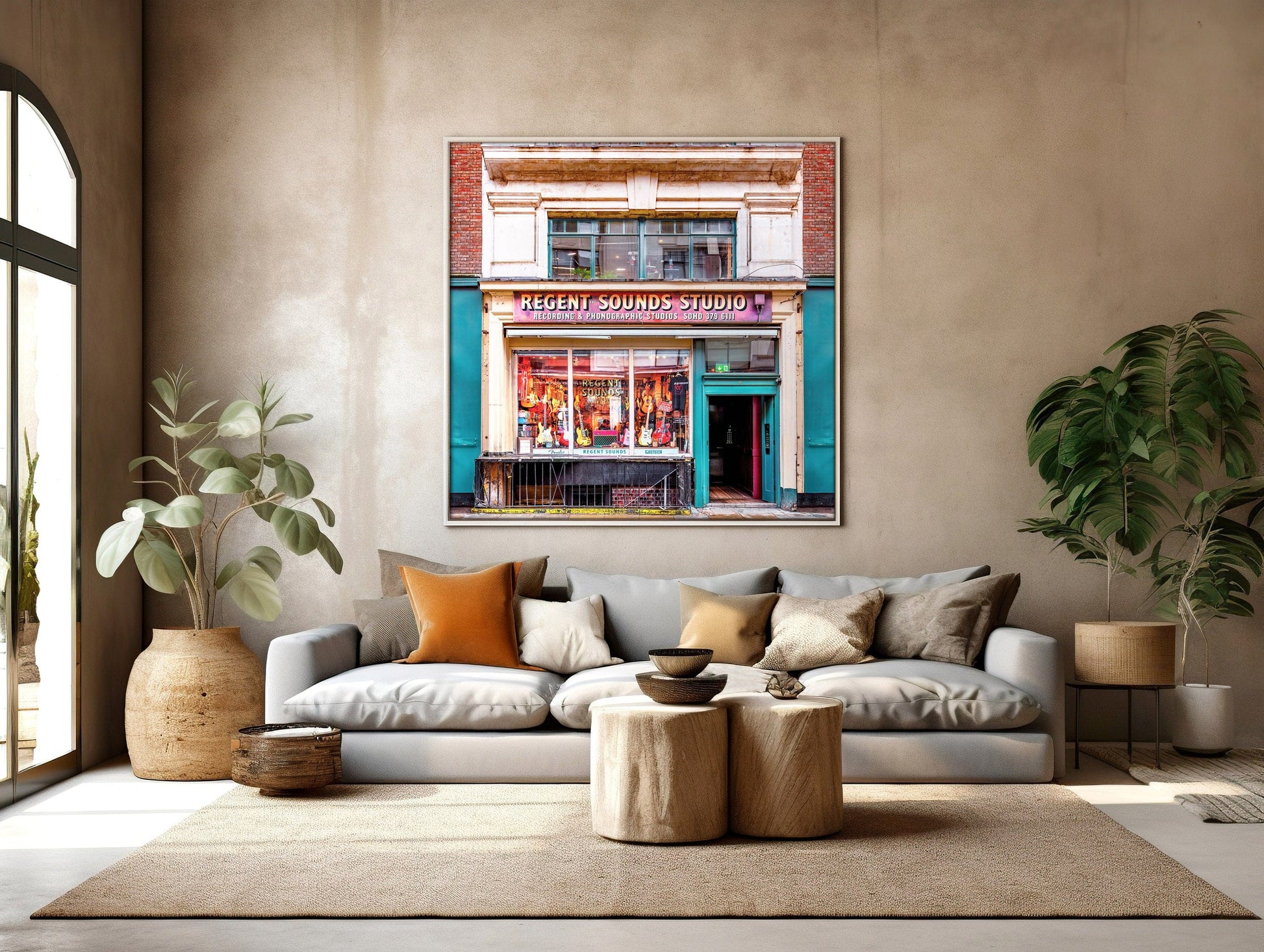 Phil Carrière Oeuvre original - Photographie Home of the Stone SQ