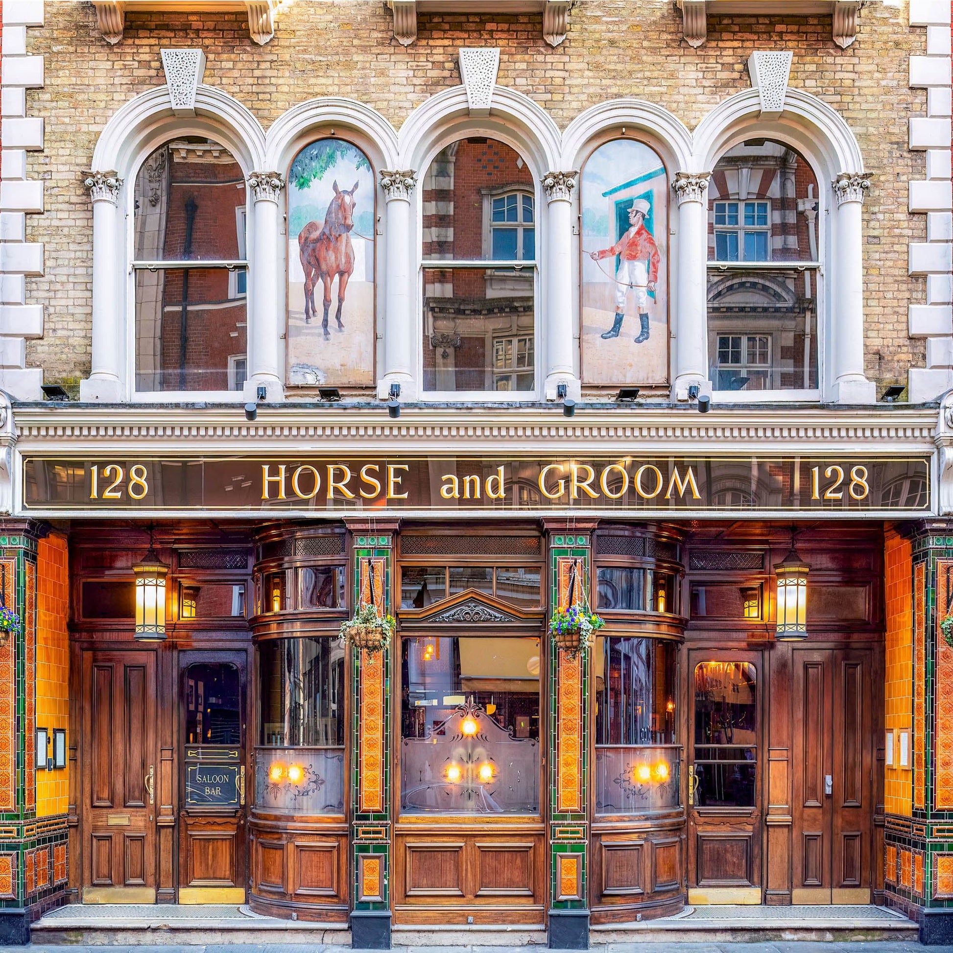 Phil Carrière Oeuvre original - Photographie Horse and Groom