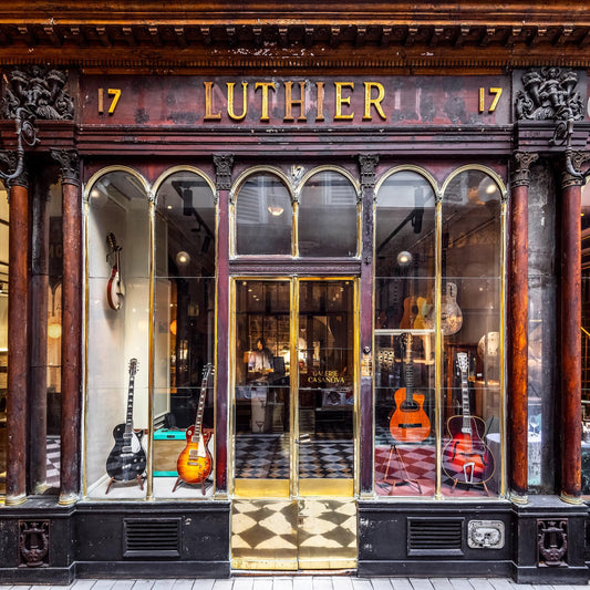 Phil Carrière Oeuvre original - Photographie Luthier