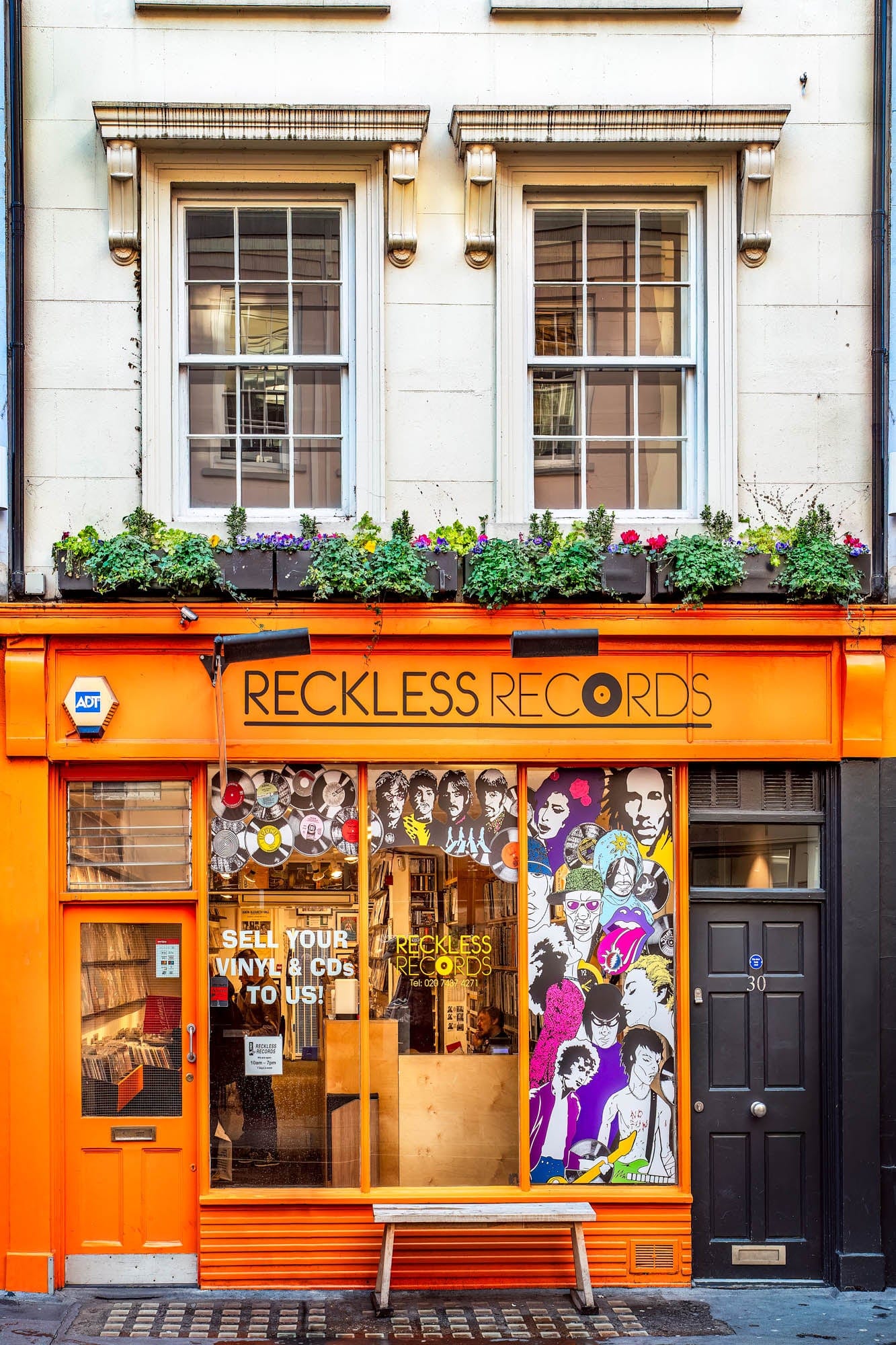 Phil Carrière Oeuvre original - Photographie Reckless Records