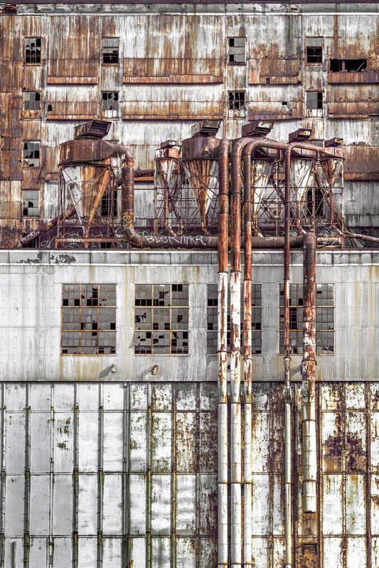 Phil Carrière Oeuvre original - Photographie Silo #5