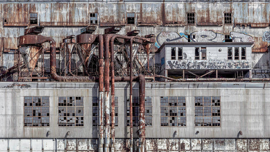 Phil Carrière Oeuvre original - Photographie Silo 5H