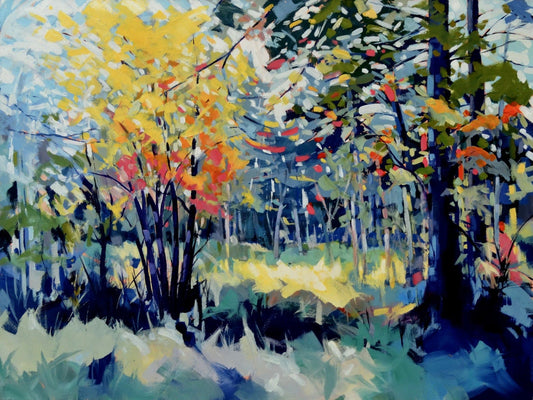 Robert Séguin Oeuvre original - Peinture 36x48 Landscape 2229