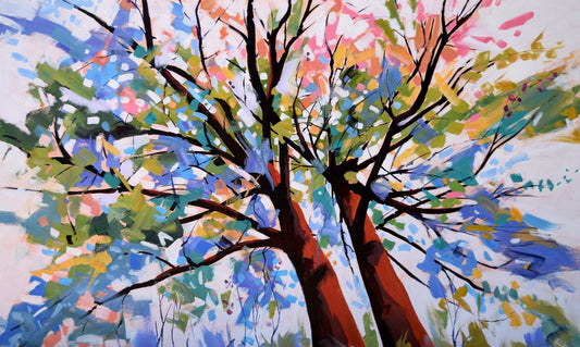 Robert Séguin Oeuvre original - Peinture 36x60 Landscape 2236