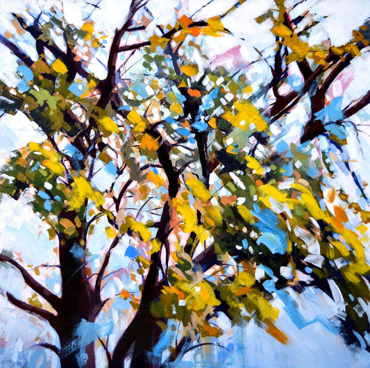 Robert Séguin Oeuvre original - Peinture 36x36 Landscape 2237