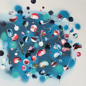 Stéphanie Rivet - Studio Oeuvre original - Peinture 40x40 Sweet Melody